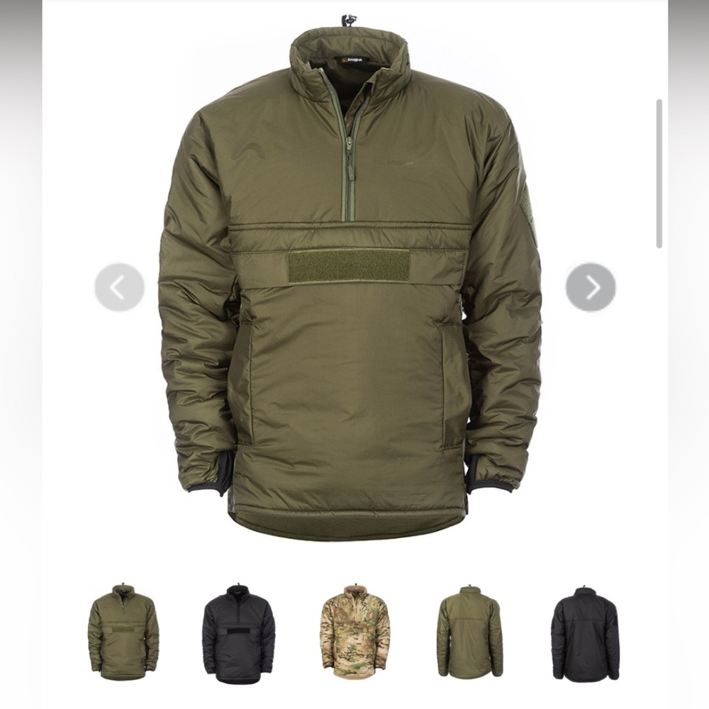 Men’s Tactical Snugpak Softie Smock WGTE Large Like New Hunting Fishing